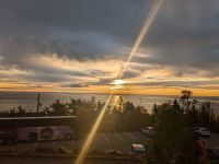 Sonnenaufgang vom Hotel