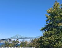 Brücke Pont Jacques-Cartier - Montreal, Kanada