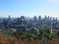 Aussicht auf Montreal von Mont Royal - Montreal, Kanada