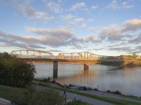 Ottawa - Blick auf die Brücke über Ottawa-River - Kanada