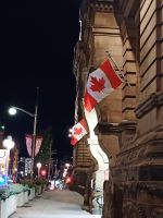 Abendstimmung in den Straßen von Ottawa, Kanada
