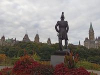 Colonel John By Statue in Major's Hill Park - Ottawa, Kanada