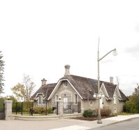 Visitor Center - Eingang in Rideau Hall Park - Ottawa, Kanada