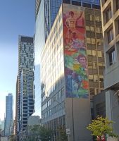 Terry Fox, Wandbild - Toronto, Kanada