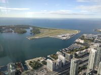 Ausblicke von CN Tower - Toronto, Kanada