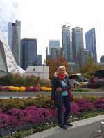 Vor dem CN Tower - Toronto, Kanada