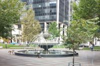 Berczy Park Dog Fountain - Toronto, Kanada