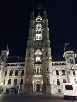 Parlament in der Nacht - Ottawa, Kanada