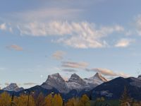 Drei Schwester in Rocky Mountains -  Alberta, Kanada