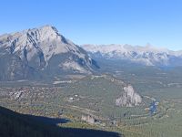 Blick von der Seilbahn - Banff Gonodolla, Kanada