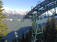 Seilbahnfahrt mit Banff Gondola zu Bergstation- Kanada