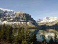 Bow Lake - am Icefields Parkway - Panoramastraße - Alberta, Kanada