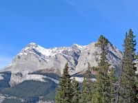 Auf der Rückfahrt - Bergkulisse der Rocky Montains - Kanada
