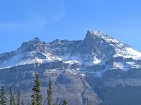 Auf der Rückfahrt - Bergkulisse der Rocky Montains - Kanada