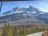 Auf der Rückfahrt - Bergkulisse der Rocky Montains - Kanada