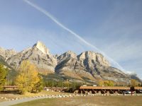 Am Columbia Icefield Parkplatz angekommen im Jasper Nationalpark - Kanada