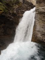 Der Wasserfall im Johnston Canyon - Kanada