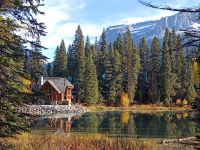 Emerald Lake - in Yoho Nationalpark - Kanada