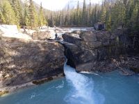 Natural Bridge in Yoho Nationalpark - Kanada