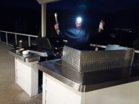 Unsere Grillköche im Thomson Inn - Kamloops, Kanada