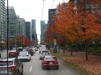 Anfahrt nach Vancouver City, Kanada