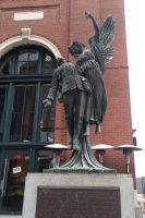 „Engel des Sieges“ ,“Angel of Victory”  Statue in Vancouver - Kanada