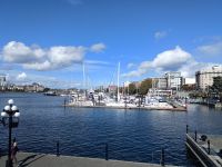Inner Harbour - der innere Hafen in Viktoria - Vancouver Island - Kanada