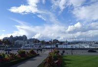 Blick auf den Hafen in Viktoria - Vancouver Island - Kanada