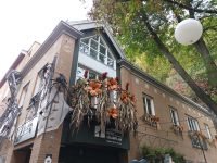 Die Herbstdekoration in Quebec - Kanada