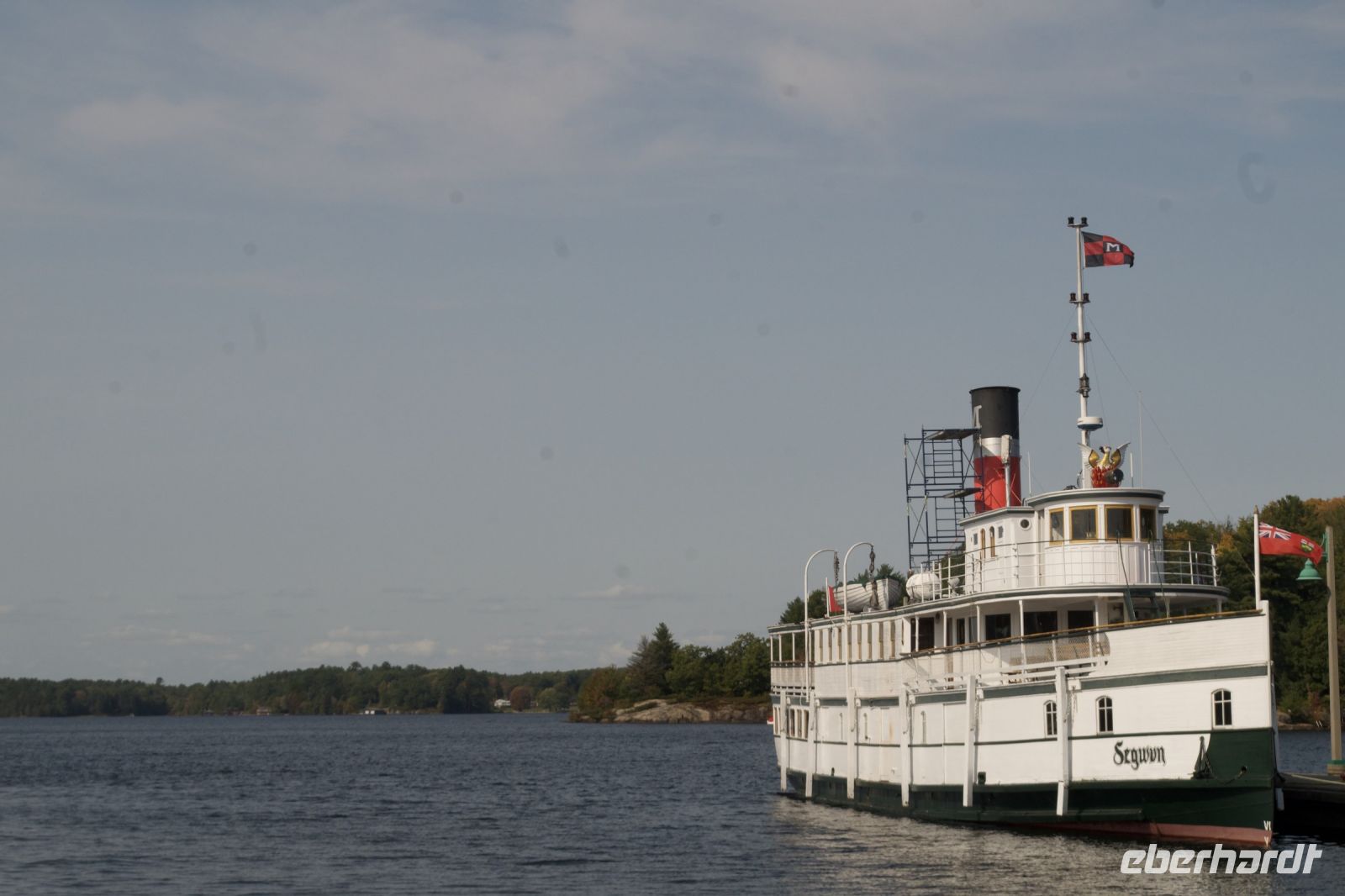 Dampfschifffahrt auf dem Muskoka Lake