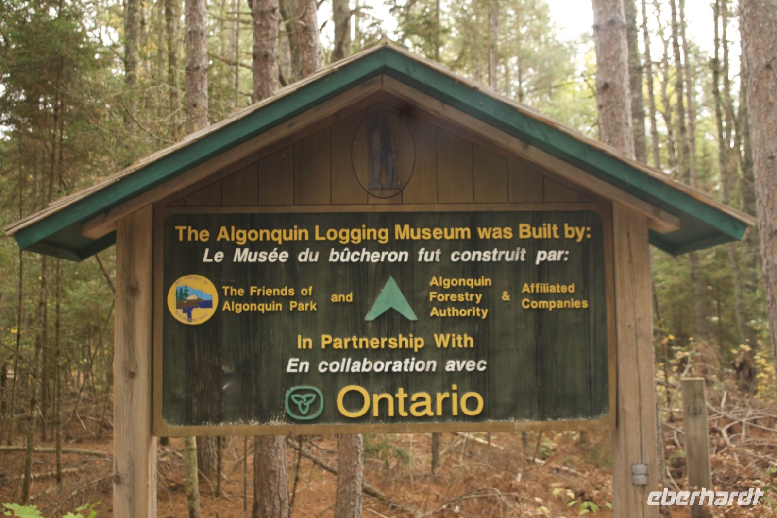Logging Museum im Algonquin Park