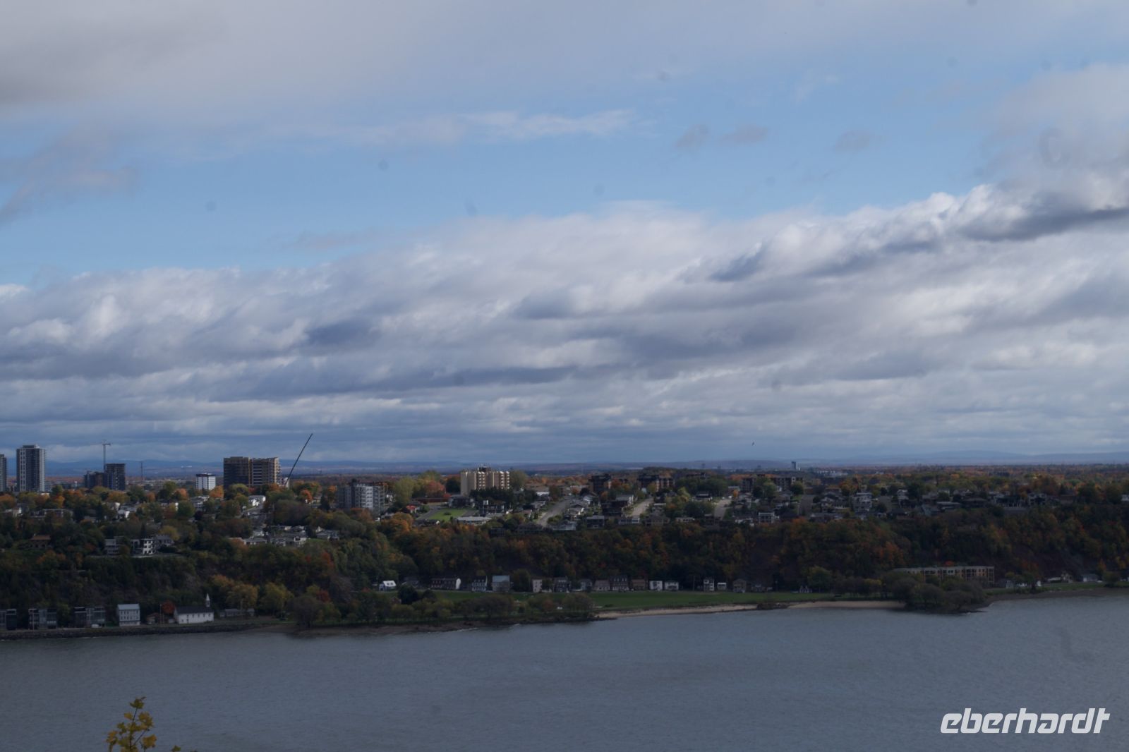 Blick vom Abrahamshügel in Quebec City