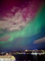 Nordlichter über Quebec City