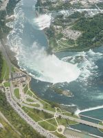 Helikopterrundflug über die Niagara Fälle