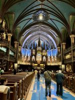 Basilica de Notre Dame in Montreal