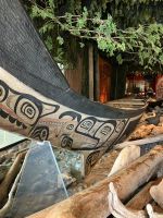 Einbaum im Nationalen Museum