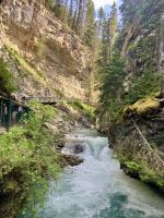 Die Wanderung in Johnston Canyon