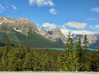 Hector Lake auf der Gletscher Parkstrasse
