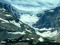 Kitchener Gletscher vom Columbia Eisfeld