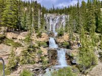 Die Tintangle Falls auf dem Weg nach Jasper