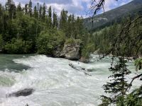 Reargard Falls, letzte Huerde der Lachse