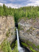 Spahat Faelle in Wells Grey Park bei Clearwater