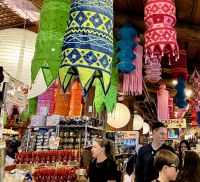 In Coombs Market auf Vancouver Island