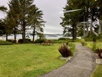 Fruehstuecks-Aussicht in Tofino