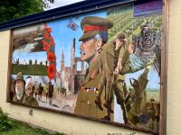 Wandbemalung  : der 1. Weltkrieg