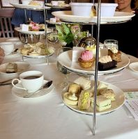 High Tea in Butchart Garten 