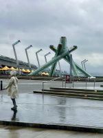 Die olympische Fackel in Vancouver 