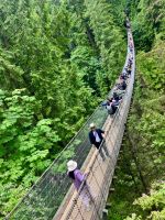 Die Haengebruecke in Nord Vancouver