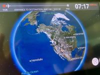 Wir fliegen 8087 Km nach FRA