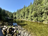 Lachsaufzuchtstation, Capilano Park, Vancouver 